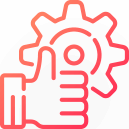 Ayarlar sembolü ve like işareti