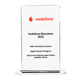 Araç takip başta olmak üzere teknoloji sistemleri firması olan Satko'nun Vodafone Ekosistem Ödülleri'nden 2015 yılında aldığı ödül